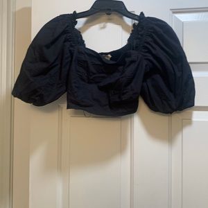 Jason Wu cropped top black